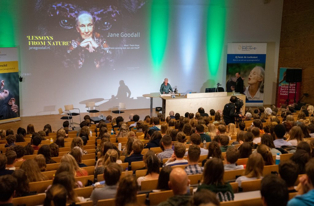 Jane Goodall lezing