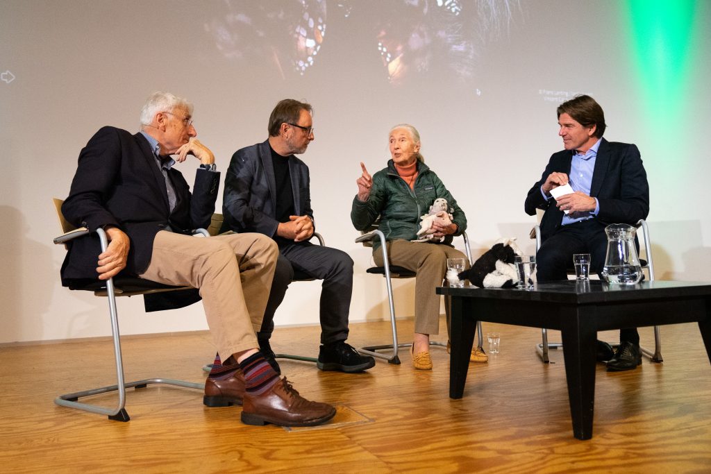 Jan van Hooff Frans Lanting Jane Goodall Twan Huys